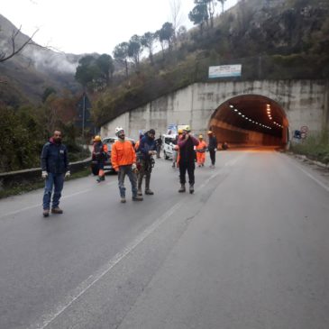 Strada provinciale Cerreto-Cusano-Pietraroja: lavori per sette giorni