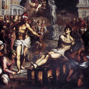 Il martirio di San Lorenzo e la notte delle stelle cadenti