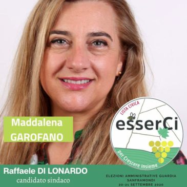 La lista “esserCi” presenta la candidata Maddalena Garofano