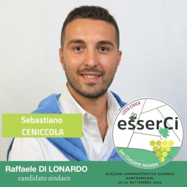 La lista “esserCi” presenta il candidato Sebastiano Ceniccola