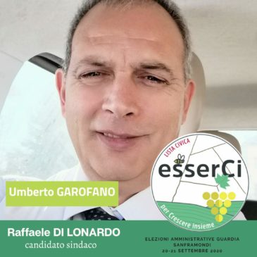 La lista “esserCi” presenta il candidato Umberto Garofano