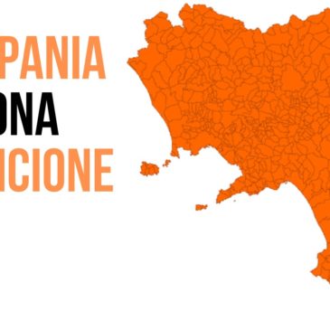 La Campania torna in zona arancione dal 21 febbraio