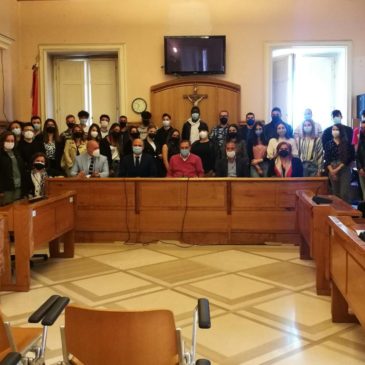 Benevento, Mastella accoglie i ragazzi che parteciperanno al progetto di Servizio Civile
