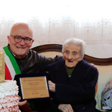 Castelvenere: il Comune ha festeggiato i 100 anni di “nonna” Nicolina