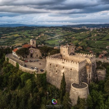 Immagini dal Sannio: l’elegante Castello Monforte di Campobasso