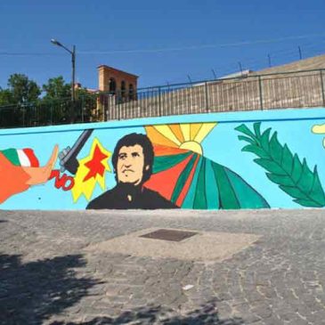 Immagini dal Sannio: i murales di San Bartolomeo in Galdo, nella terra del vento