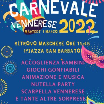 Castelvenere: dedicato ai bambini il “Carnevale Vennerese 2022”