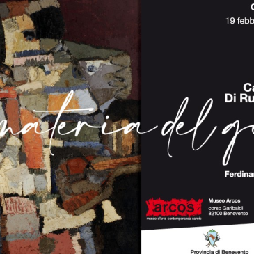 Al Museo Arcos personale del maestro Carmine Di Ruggiero dal titolo “La Materia del Gesto”