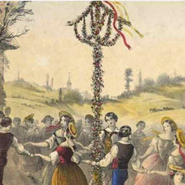 La festa del Calendimaggio e la processione dei Serpari