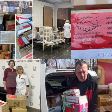 Emergenza umanitaria, a Cerreto Sannita una nuova raccolta per i bambini ucraini