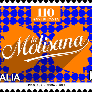 Emesso da Poste Italiane un francobollo dedicato a “La Molisana, Antico Molino e Pastificio”