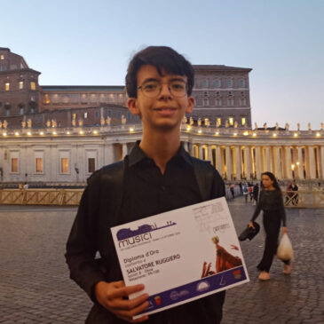 L’oboista sannita Salvatore Ruggiero trionfa al concorso nazionale “Giovani Musici 2022”
