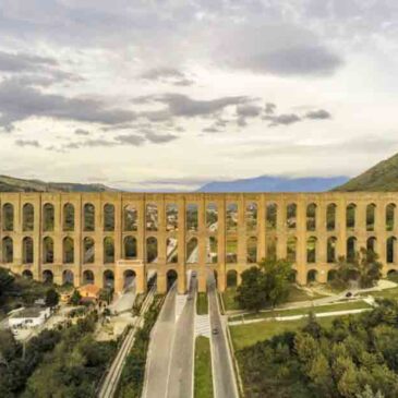 Immagini dal Sannio: l’Acquedotto Carolino, imponente complesso monumentale di Luigi Vanvitelli