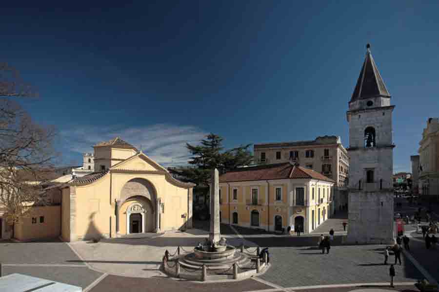 Il complesso monumentale, foto di copertina tratta dal sito comunale di Benevento