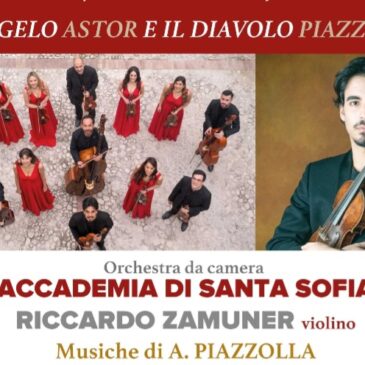 Benevento, torna l’Orchestra di Santa Sofia con le musiche di Astor Piazzolla