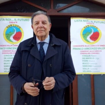 Elezioni San Lupo, il candidato sindaco Valente ringrazia attivisti e sostenitori
