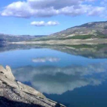 Immagini dal Sannio: il lago di Occhito e il vasto territorio del fiume Fortore