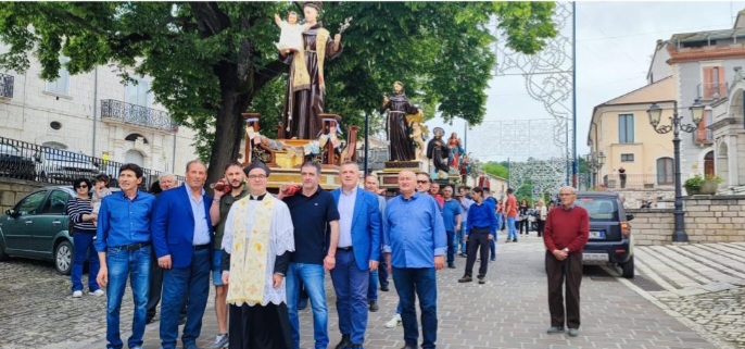 Santa Croce del Sannio ha celebrato la festa di Sant’Antonio di Padova