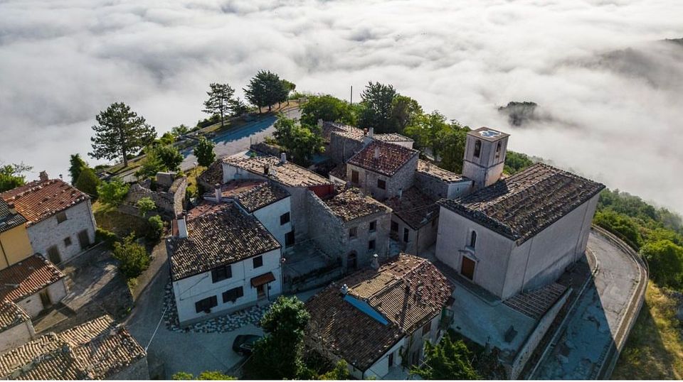 Veduta di Bojano, foto di copertina di Oscar Vignone