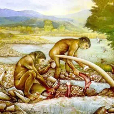 Immagini dal Sannio: l’Homo Aeserniensis e l’Isernia del Paleolitico