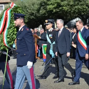 Benevento, celebrata la Giornata dell’Unità Nazionale e delle Forze Armate