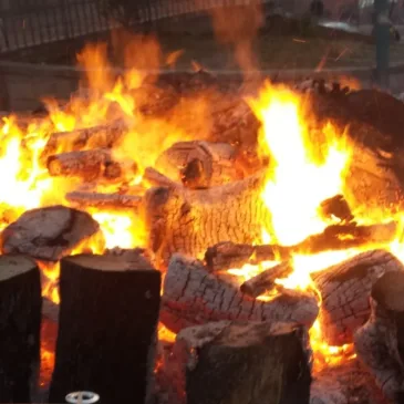 Immagini dal Sannio: rituali del fuoco e falò di Sant’Antonio Abate