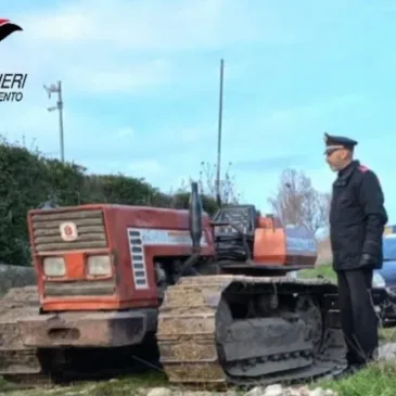 Ritrovato nel Sannio trattore rubato 30 anni fa in Sicilia: una denuncia