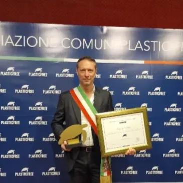Plastic Free, Telese premiata a Milano
