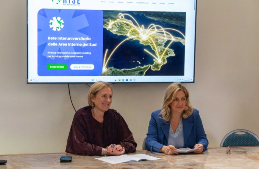Aree interne, nasce RISE: dieci università del Sud insieme per nuove politiche