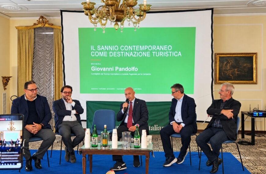 Turismo, il Sannio al centro del confronto nazionale: a Telese il convegno del Touring Club Italiano