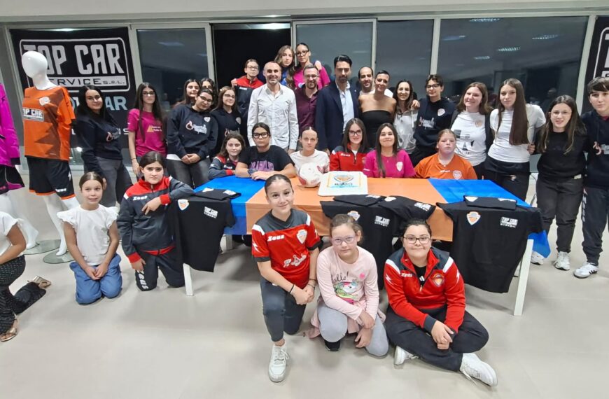 Presentato il Futsal Montesarchio femminile