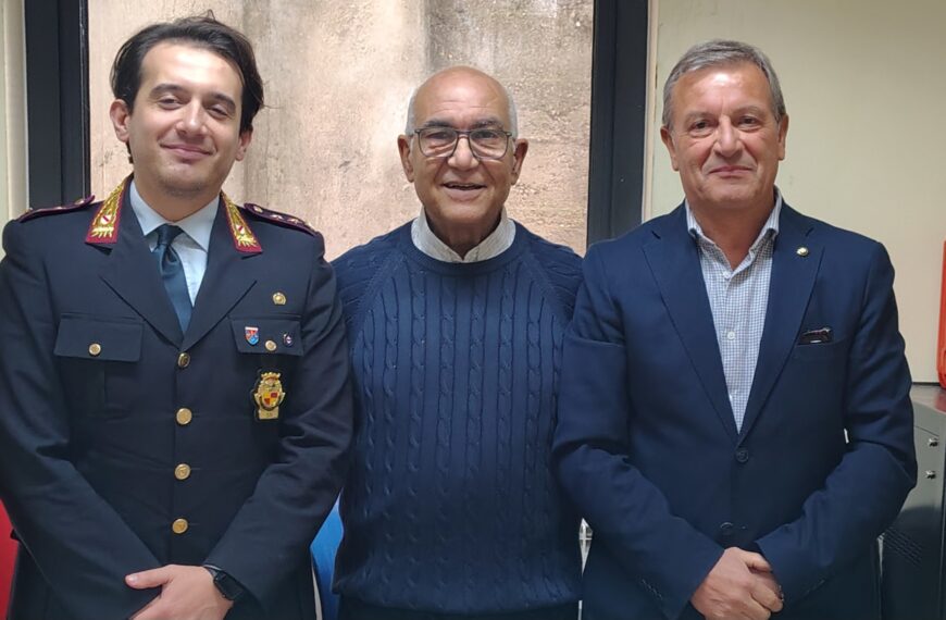 Benevento, va in pensione Maurizio DโOnofrio della Polizia Municipale