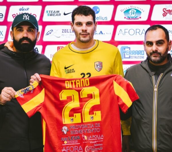 Benevento 5: colpo in porta, ufficiale l’arrivo di Riccardo Ditano