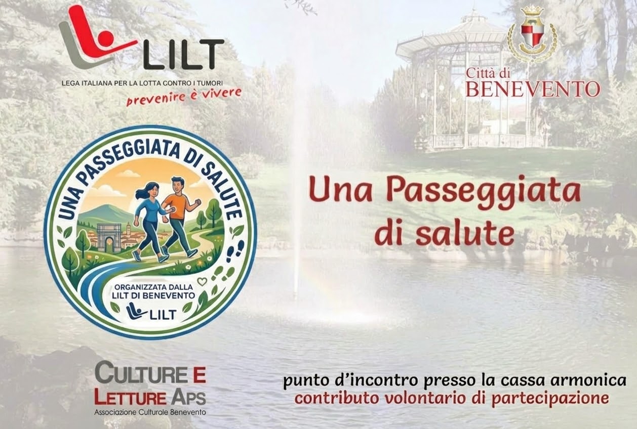 una passeggiata di salute a benevento appuntamento con la prevenzione e la solidariet224 da Fremondoweb.com una passeggiata di salute a benevento appuntamento con la prevenzione e la solidariet224