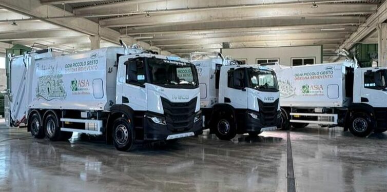Protesta autotrasportatori, mezzi ASIA bloccati e chiusura dell’ecocentro a Benevento